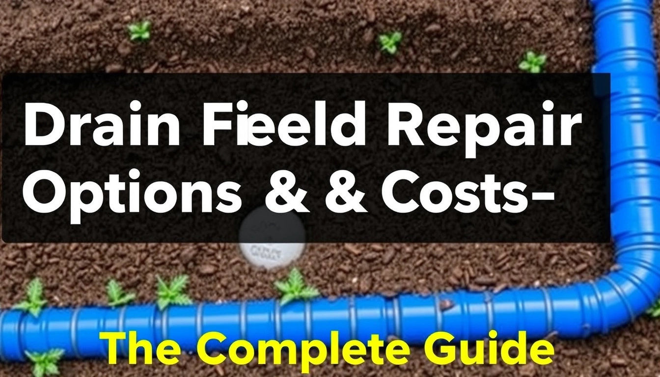 Drain Field Repair Options & Costs — The Complete Guide Drain Field Repair Options & Costs — The Complete Guide
