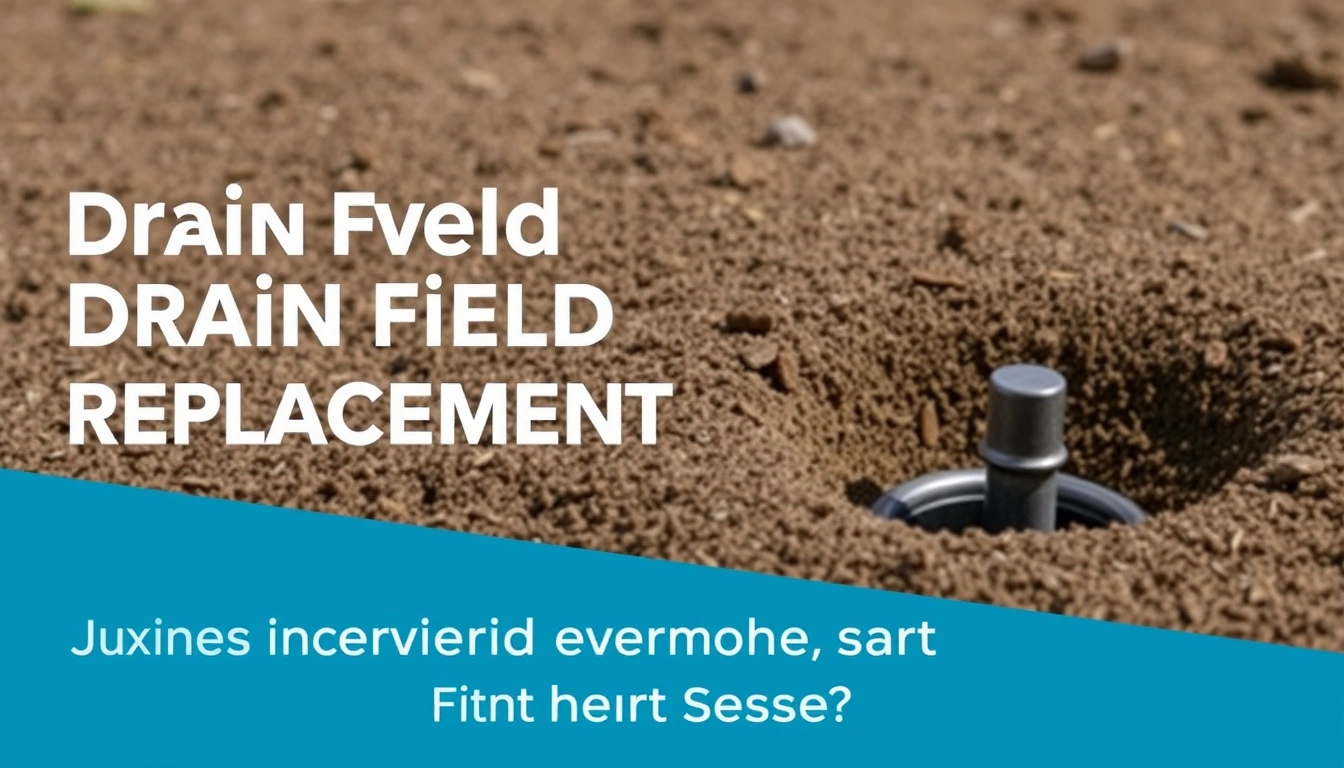 Drain Field Repair vs Drain Field Replacement: Which Fix Makes Sense?