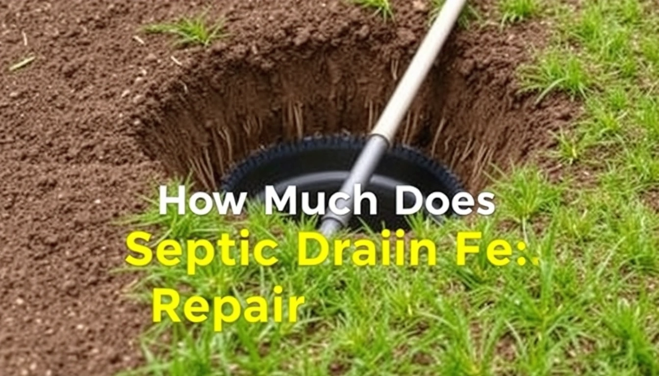 How Much Does Septic Drain Field Repair Cost?