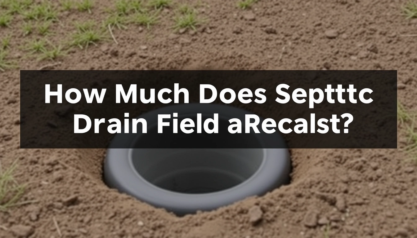 How Much Does Septic Drain Field Repair Cost?
