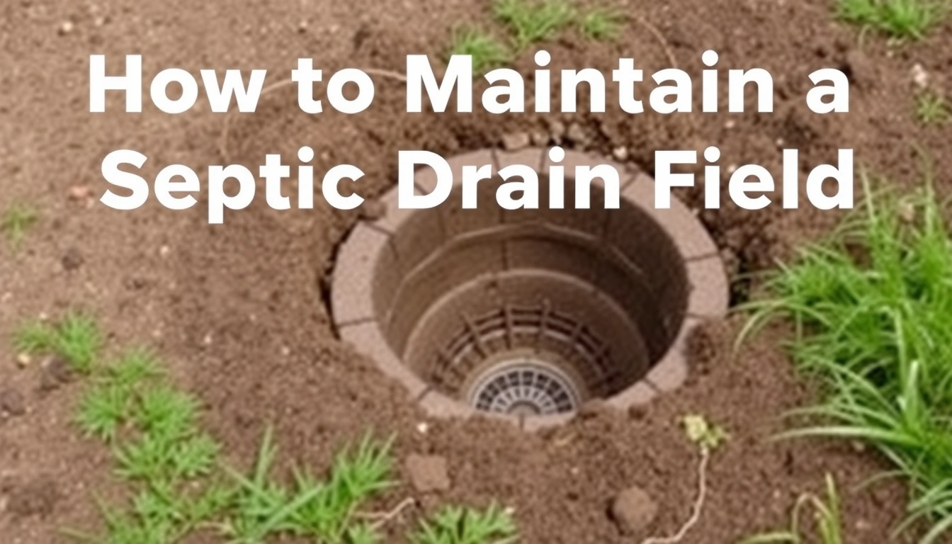 How to Maintain a Septic Drain Field to Prevent Future Failures
