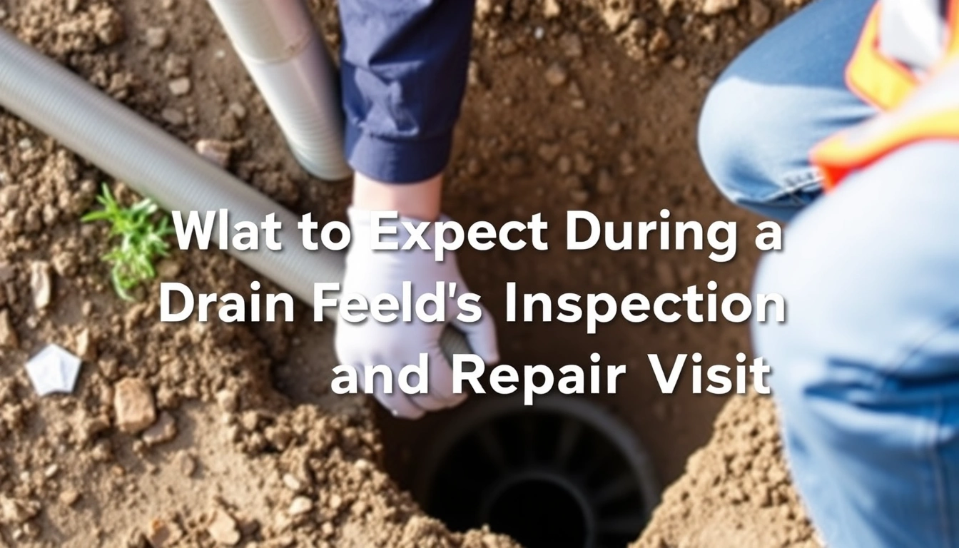What to Expect During a Drain Field Inspection and Repair Visit